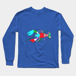 Cuban Lobster Long Sleeve T-Shirt